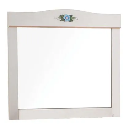 Zdjęcie Lustro z kwiatowym dekorem do luksusowego dziewczęcego pokoju - Cilek