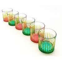 Zdjęcie Wyjątkowy komplet 6 szklanek ozdobnych Pedro