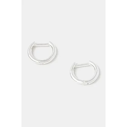 Zdjęcie HATTON LABS kolczyki srebrne Curve Earrings S HL.W4.637.SL