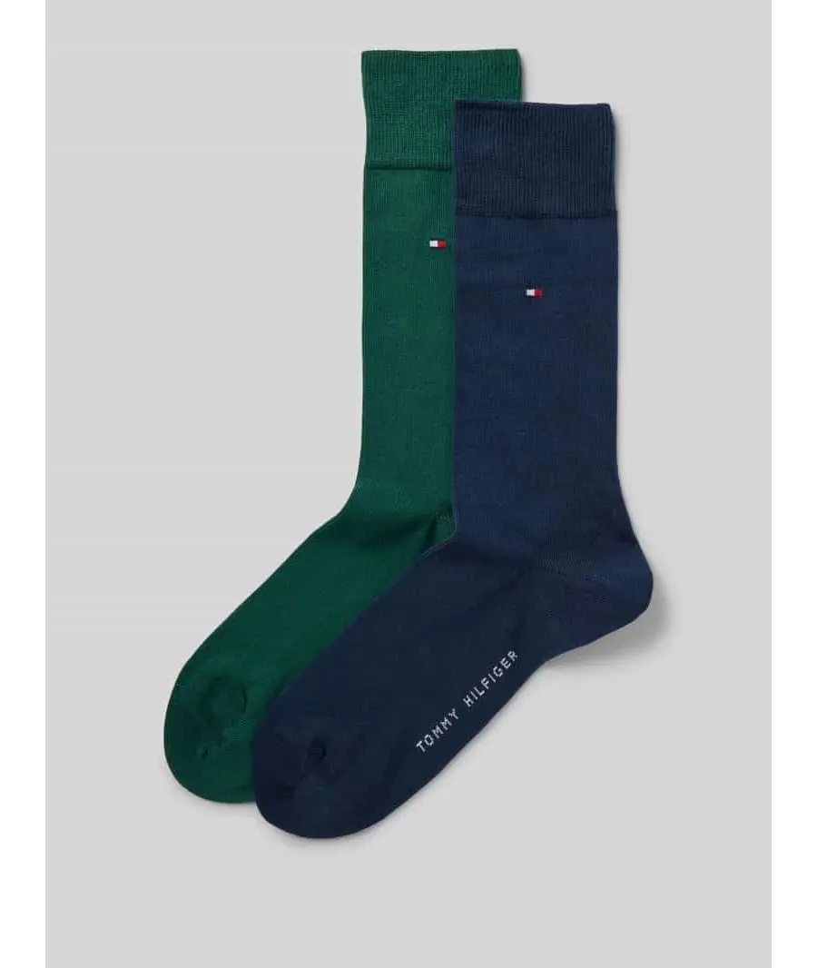 obrazek 1 Skarpety z detalem z logo w zestawie 2 szt. model ‘CLASSIC SOCK’