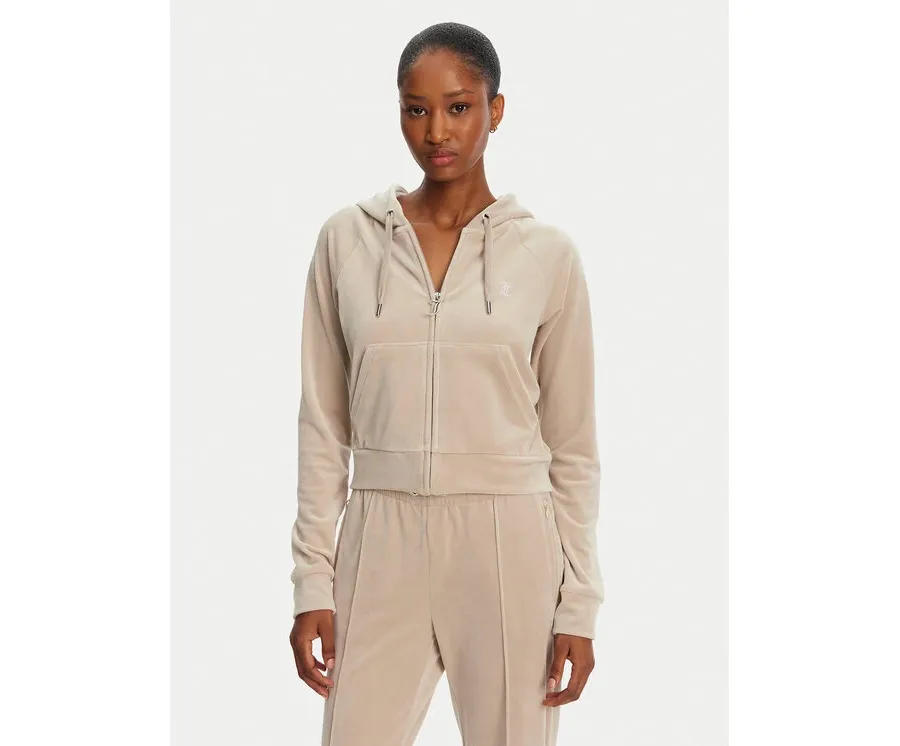 obrazek 1 Juicy Couture Bluza Madison JCWA122001 Beżowy Slim Fit