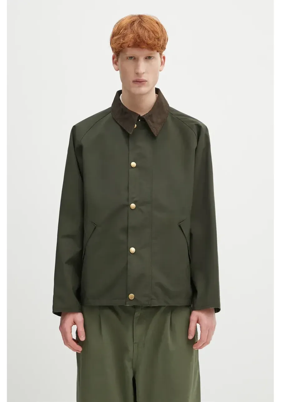 obrazek 1 Barbour kurtka dwustronna Barbour OS Reversible Transporter Casual kolor zielony przejściowa MCA0963