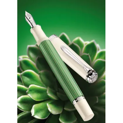 Zdjęcie Pióro wieczne Pelikan Souveran M605 Green-White