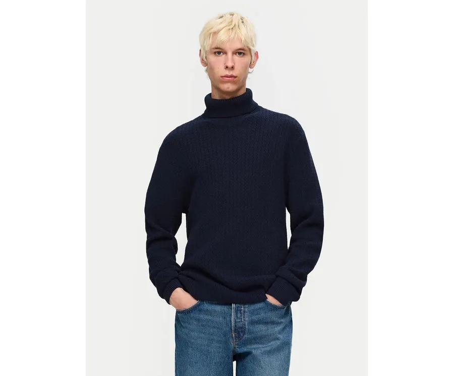 obrazek 1 Selected Homme Golf 16094576 Granatowy Regular Fit