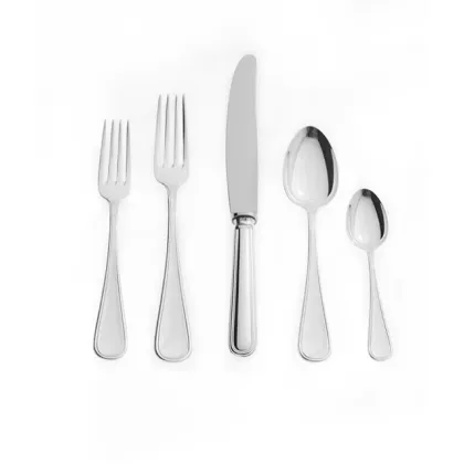 Zdjęcie Oryginalny włoski srebrny zestaw sztućców - Pampaloni
