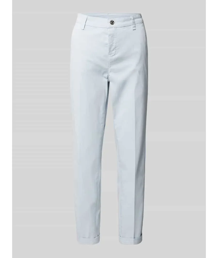 obrazek 1 Chinosy o skróconym kroju slim fit model ‘TURN UP’