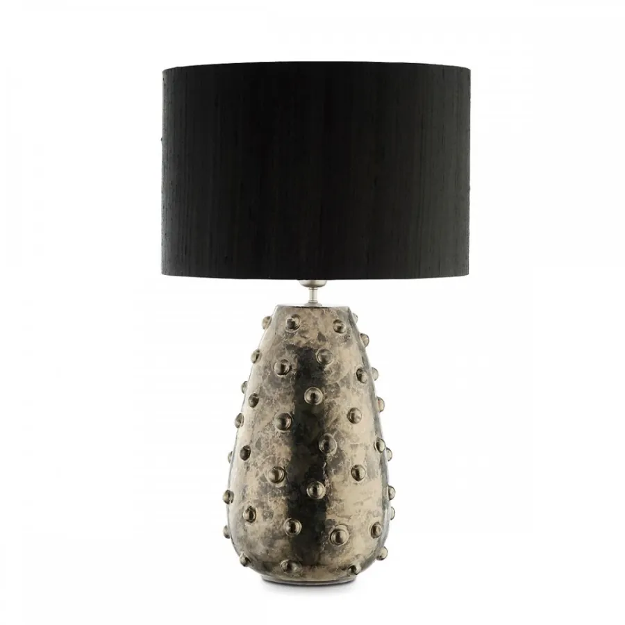 obrazek 1 Lampa stołowa z glazurowanej ceramiki H.41xL.25xP.25 cm