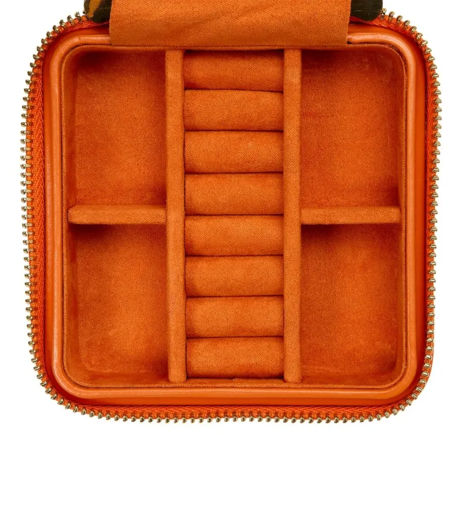 obrazek 2 Oryginalne pudełko na biżuterię Maria Small Tangerine