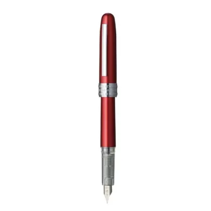 Picture The distinctive Platinum Plaisir Red fountain pen
