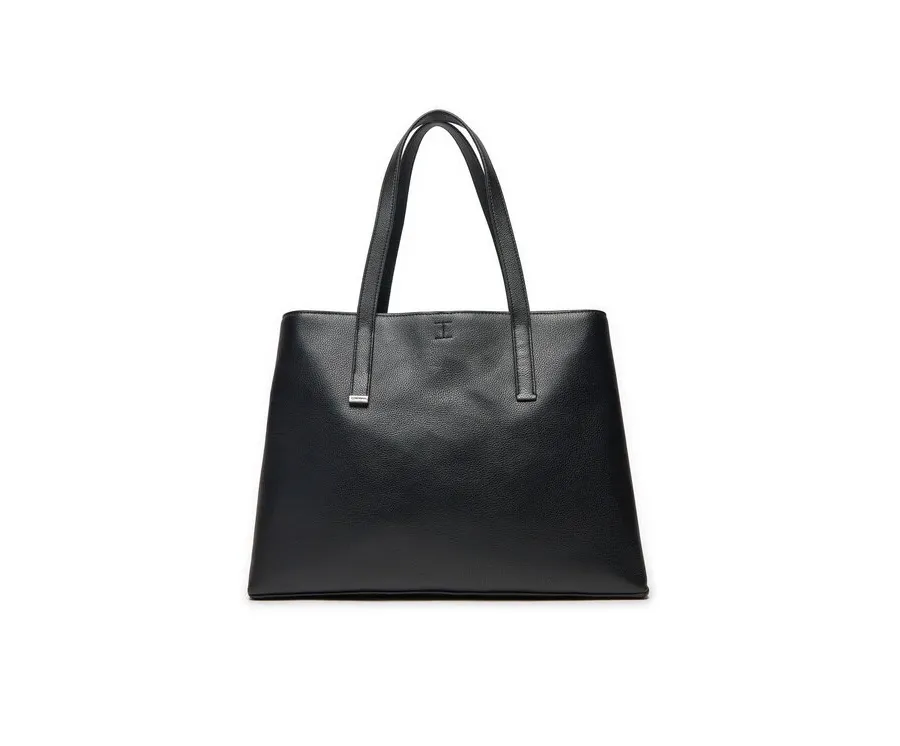 obrazek 1 Calvin Klein Torebka Ck Plaque Medium Shopper K60K612782 Czarny