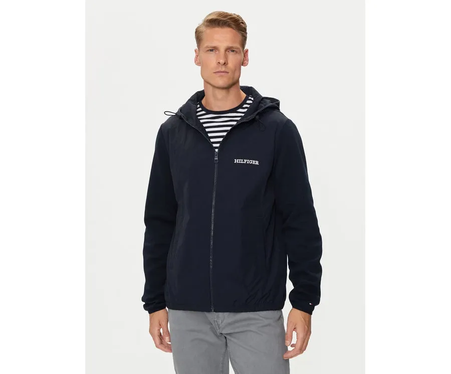 obrazek 1 Tommy Hilfiger Kurtka przejściowa Monotype MW0MW35562 Granatowy Regular Fit