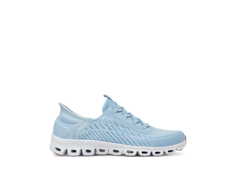 obrazek 1 Skechers Sneakersy Glide-Step-Tranquility 104574/LTBL Błękitny
