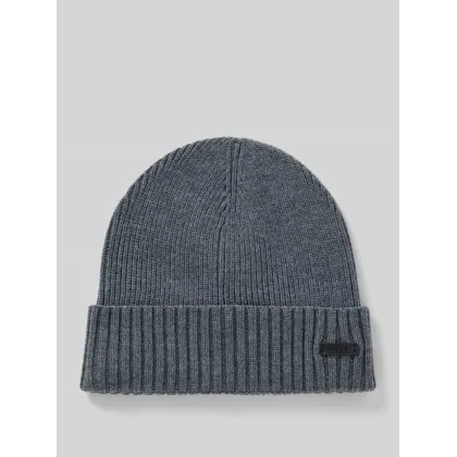 Zdjęcie Czapka beanie z naszywką z logo model ‘Fati’