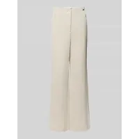 Zdjęcie Spodnie do garnituru z szeroką nogawką i aplikacją z logo