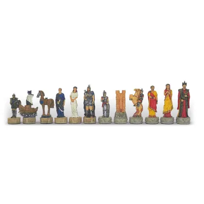 Zdjęcie Komplet szachów Wojna trojańska - 4,3 cm