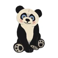 Picture Animals Panda children's rug, 100% wool