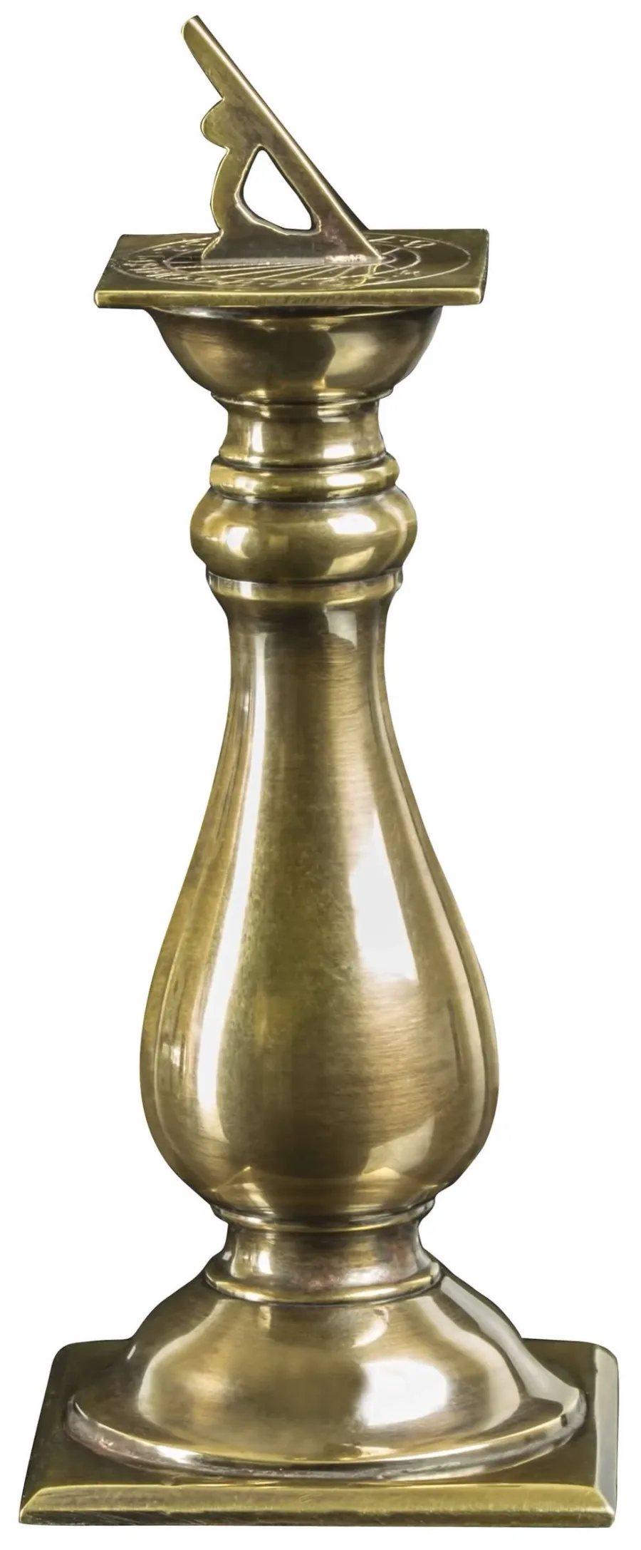 obrazek 1 Elegancki zegar słoneczny z mosiądzu - Authentic Models