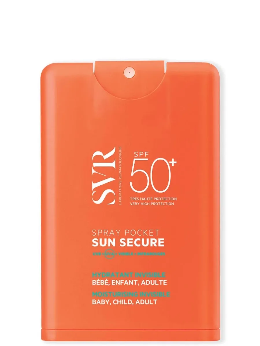 obrazek 1 SVR Sun Secure Spray Kieszonkowy SPF 50+  20 ml