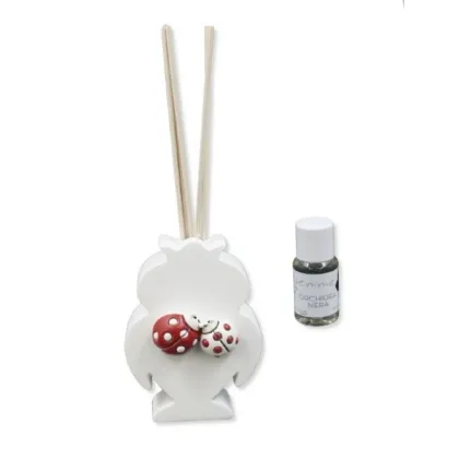 Picture A unique owl-shaped diffuser and black orchid perfume 15 ml