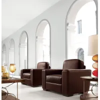 Zdjęcie Stylowa skórzana sofa do wyjątkowego salonu – Mascheroni
