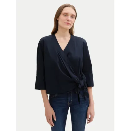 Zdjęcie Tom Tailor Bluzka 1043200 Granatowy Loose Fit