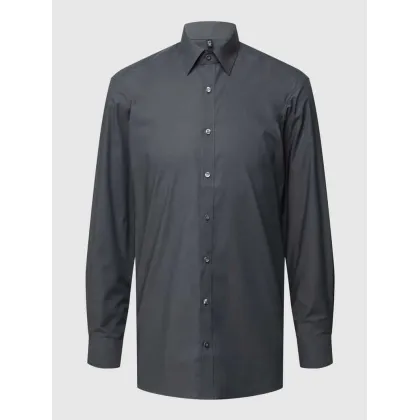 Zdjęcie Koszula biznesowa o kroju slim fit z tkaniny Chambray