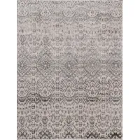 Zdjęcie Szary dywan ręcznie tkany w stylu Vintage z Indii - Jordan