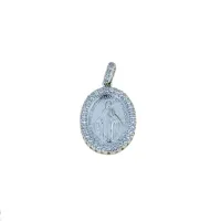Picture A wonderful Madonna with zircons, dimensions 20x15