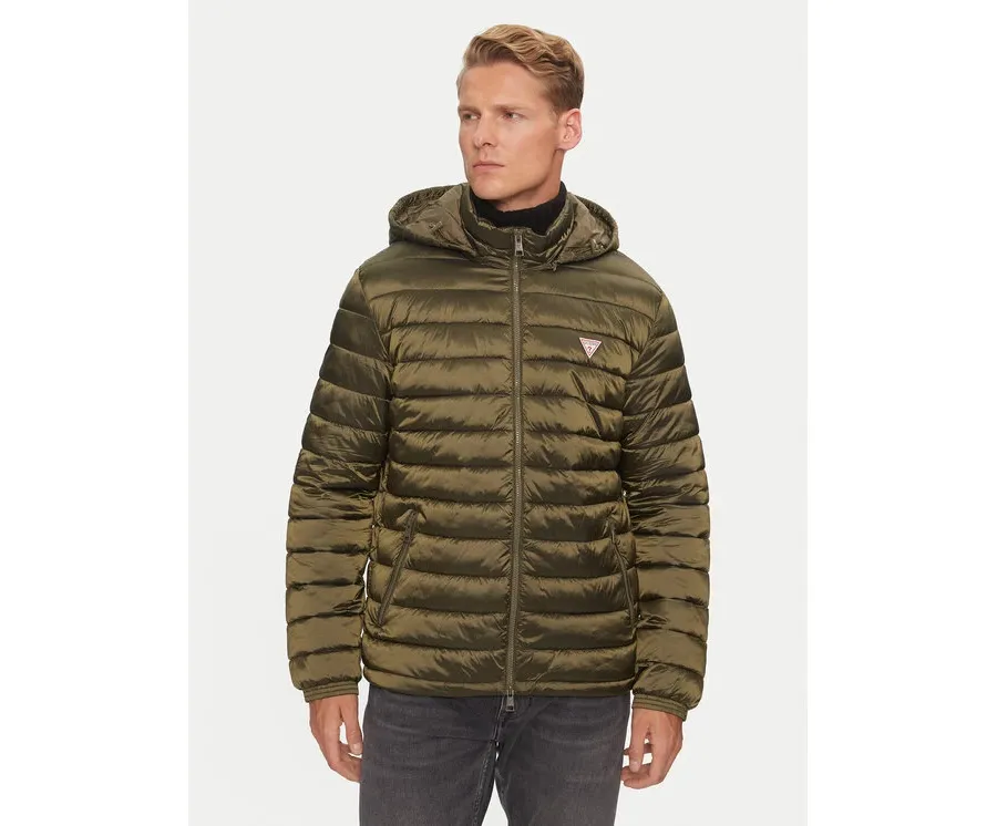 obrazek 1 Guess Kurtka puchowa M4YL99 WG922 Zielony Regular Fit