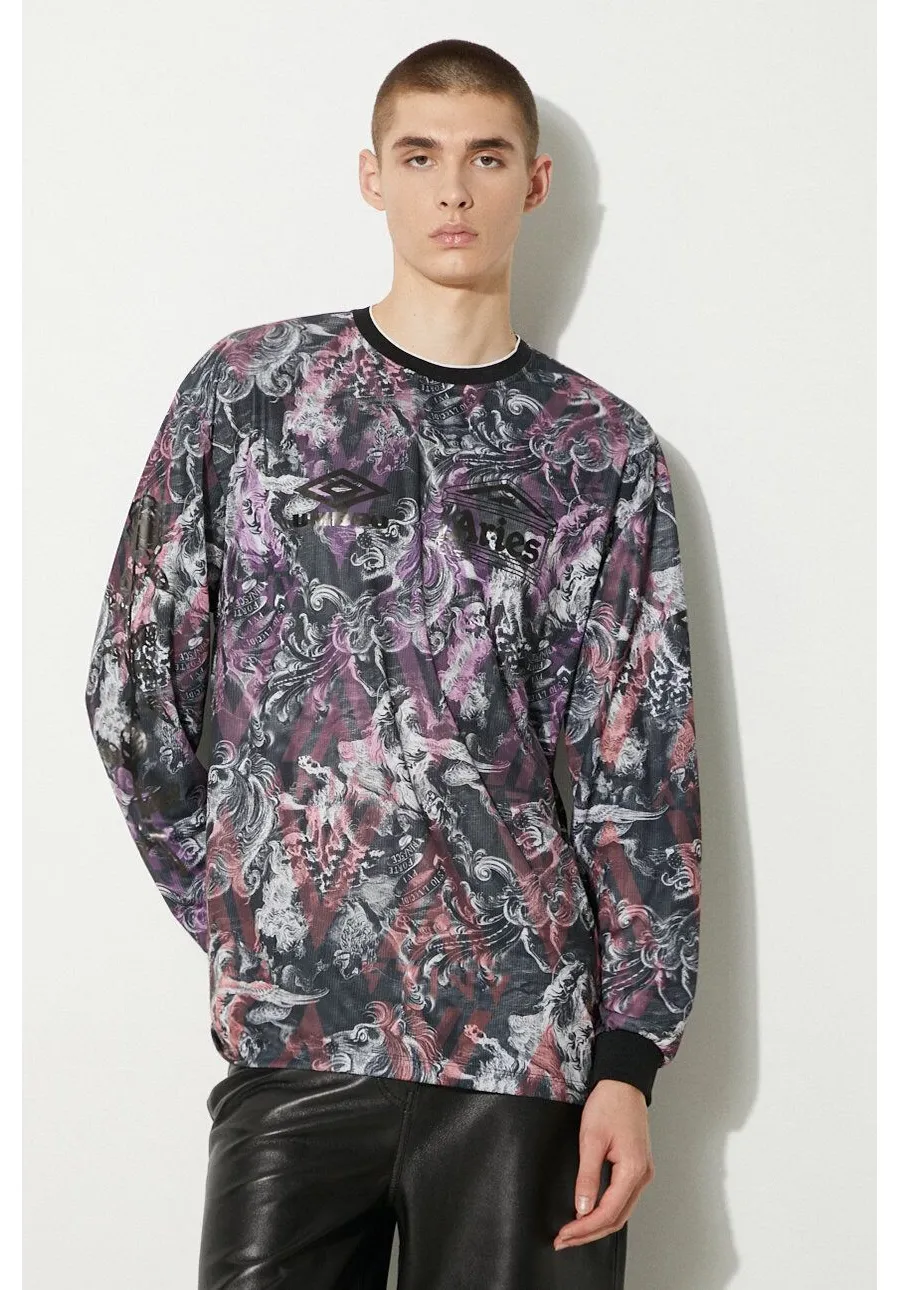 obrazek 1 Aries longsleeve Aries x Umbro Goalie Longsleeve Football Jersey męski wzorzysty UM60001.03