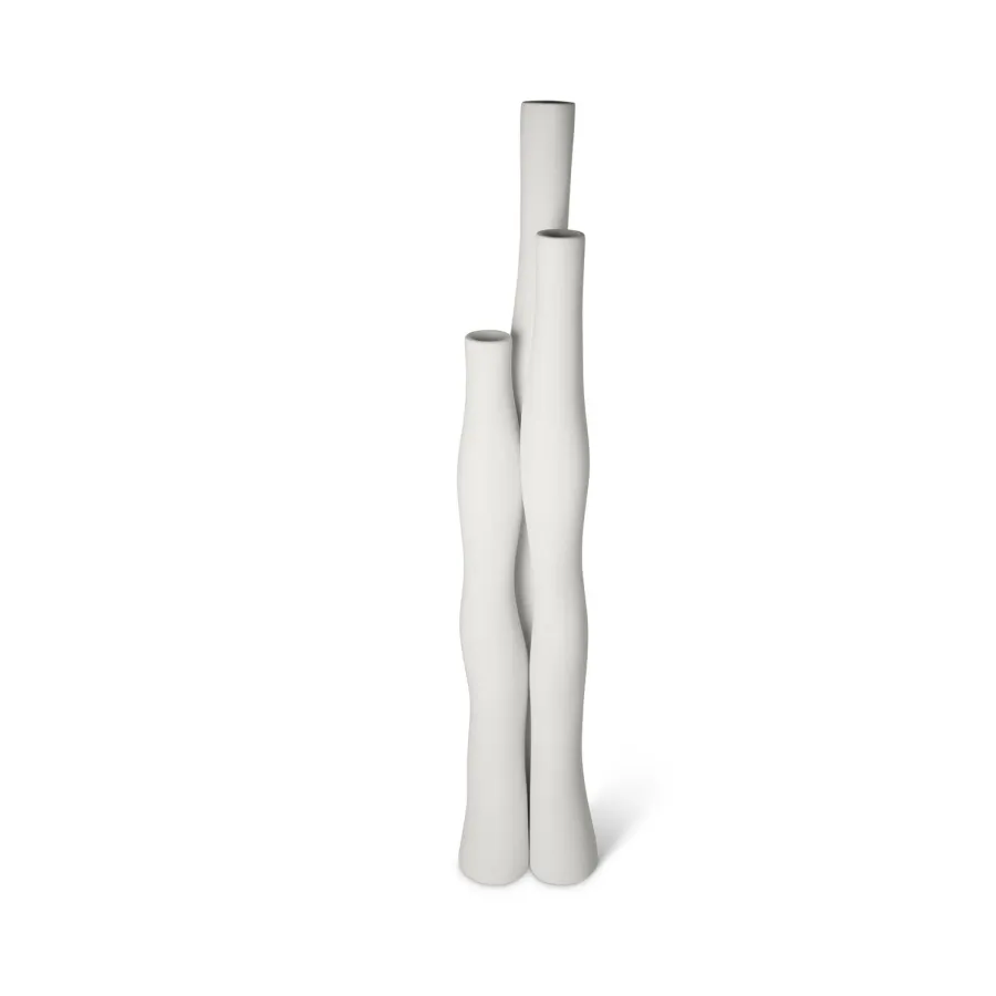 obrazek 1 Minimalistyczny wazon ceramiczny 16x16x78 cm