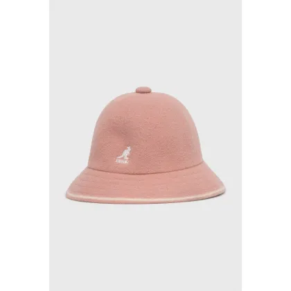 Zdjęcie Kangol Kapelusz wełniany kolor różowy K3181ST.DR669-DR669