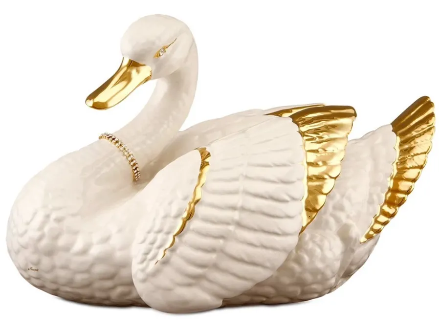 obrazek 1 Ceramiczny łabędź