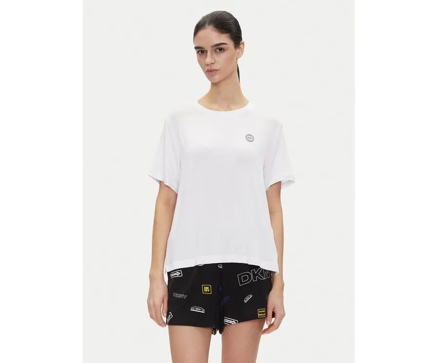 obrazek 1 DKNY Piżama YI70051 Czarny Regular Fit