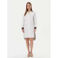 Zdjęcie LOLA CASADEMUNT Sukienka koszulowa LS2515040 Biały Regular Fit