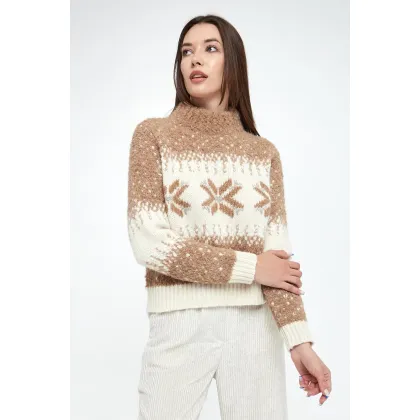 Zdjęcie Sweter damski z alpaki PESERICO Peserico