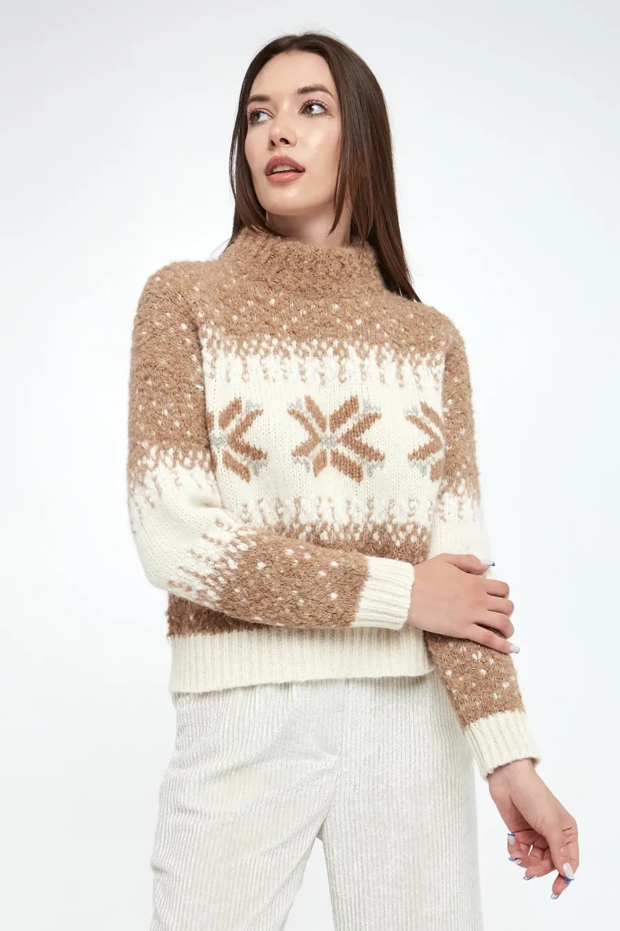 obrazek 1 Sweter damski z alpaki PESERICO Peserico
