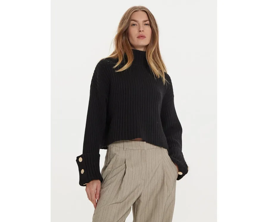 obrazek 1 ViCOLO Golf 55016S Czarny Regular Fit