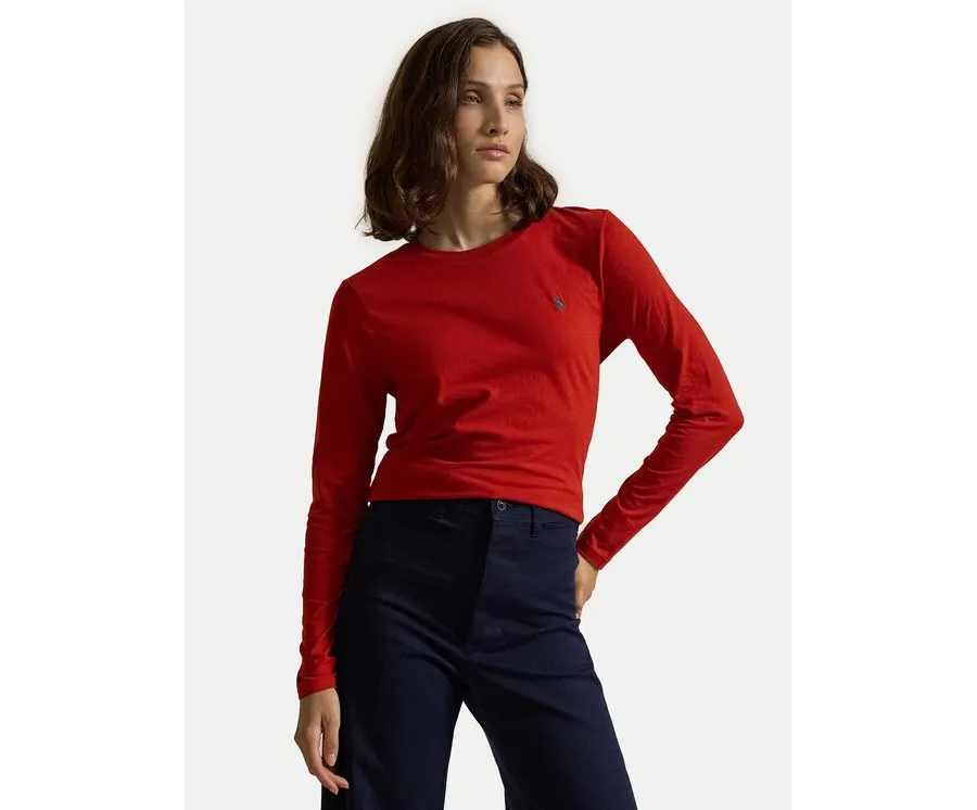 obrazek 1 Polo Ralph Lauren Bluzka 211898699026 Czerwony Regular Fit