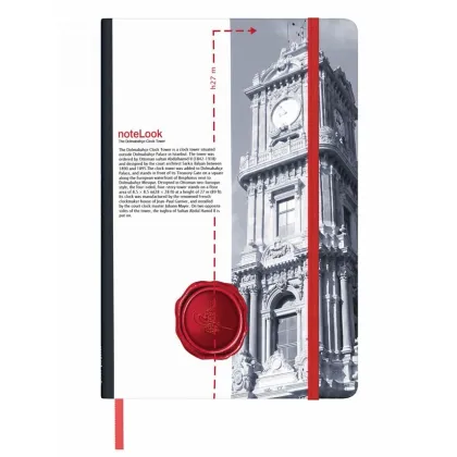Zdjęcie Idealny na prezent notatnik - Towers Of Istanbul Dolmabahce Clock Tower