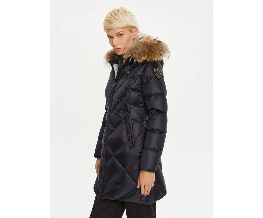 obrazek 1 Blauer Kurtka puchowa 24WBLDK03052 Granatowy Regular Fit