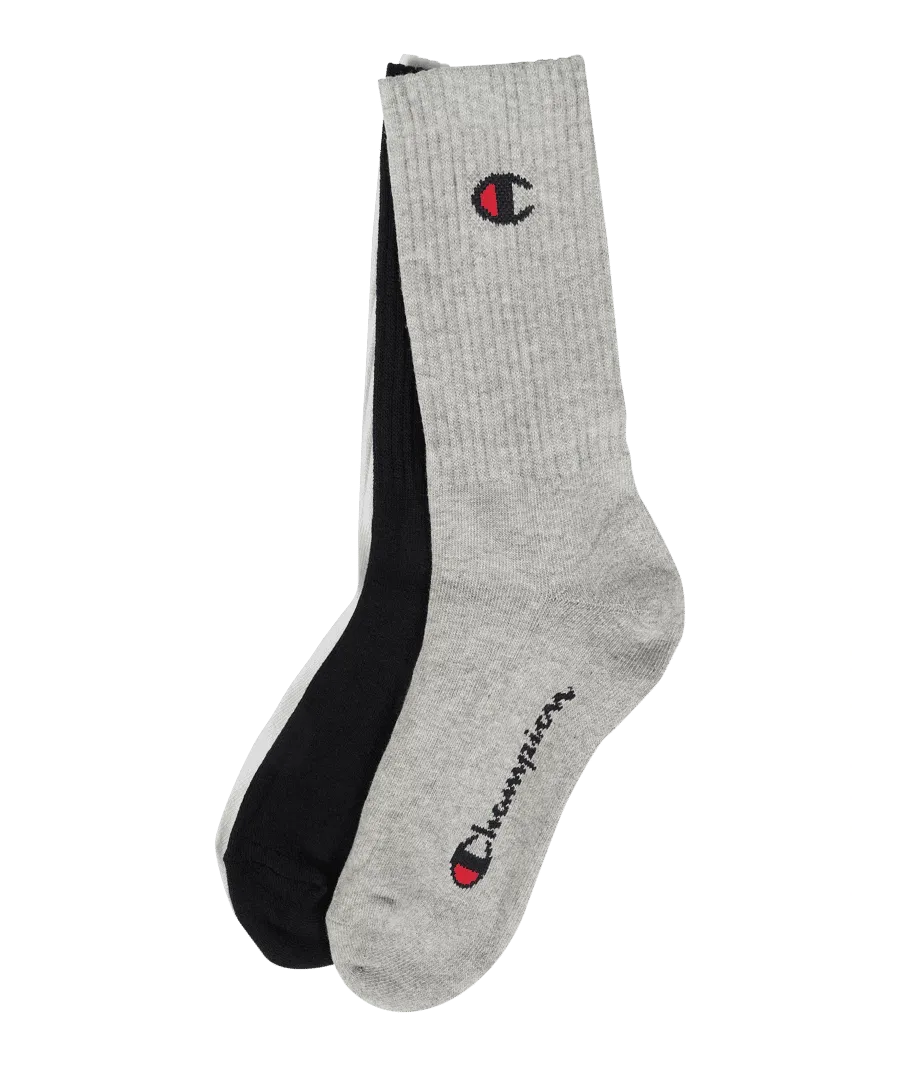 obrazek 1 Skarpety z detalem z logo, w zestawie 3 szt., model „Crew Socks”