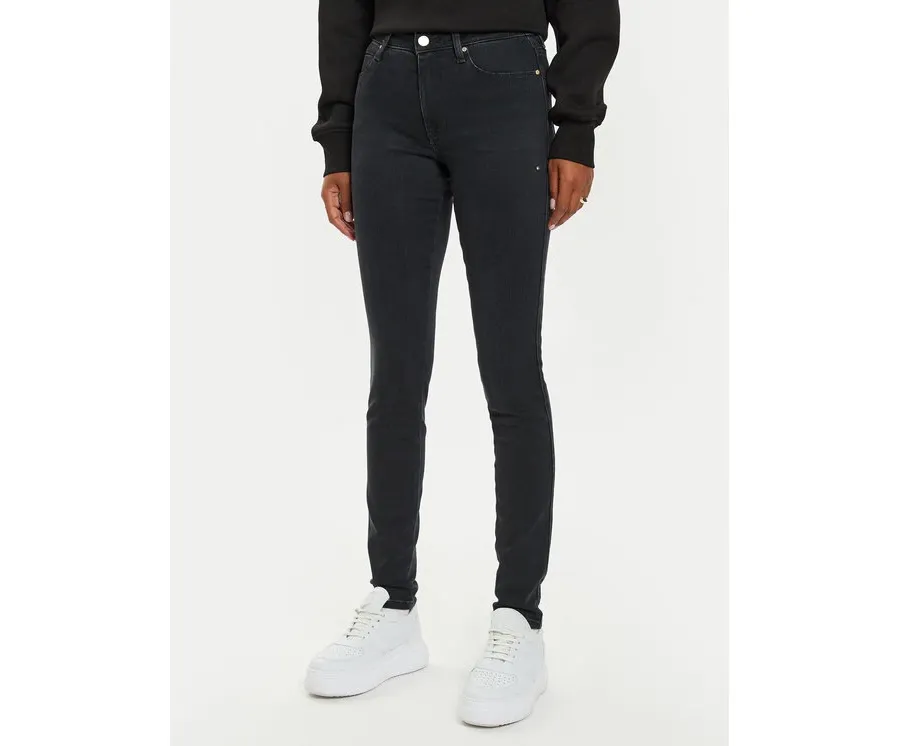 obrazek 1 Guess Jeansy W4BAJ3 D5HA1 Czarny Skinny Fit
