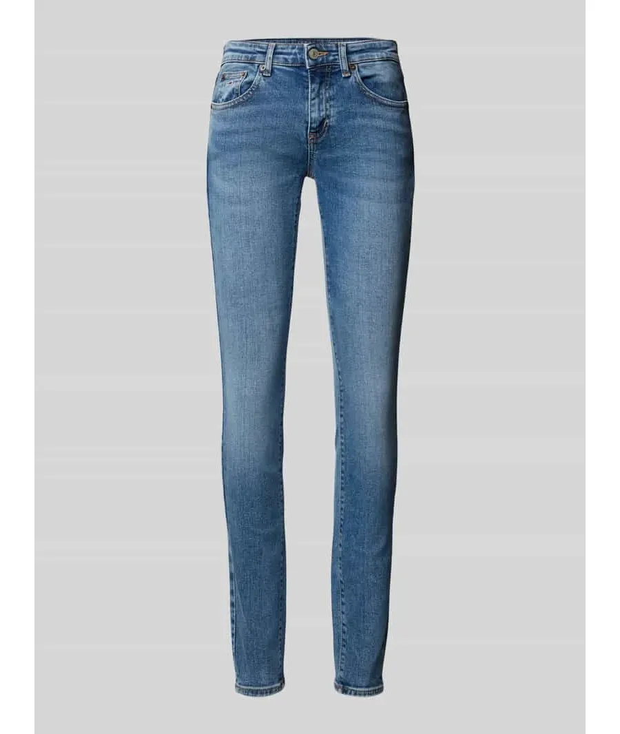 obrazek 1 Jeansy z wyhaftowanym logo model ‘SOPHIE’
