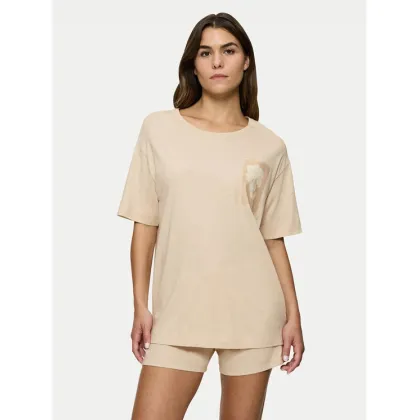 Zdjęcie Triumph Piżama Endless Comfort 10222572 Beżowy Relaxed Fit