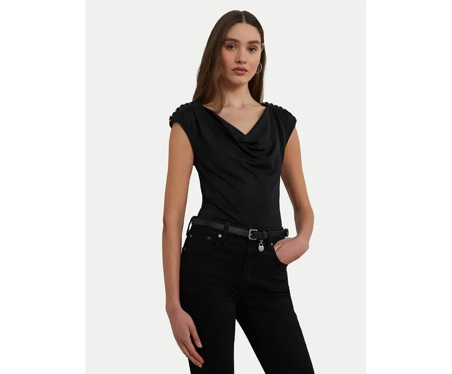 obrazek 1 LAUREN RALPH LAUREN Bluzka 200889317003 Czarny Relaxed Fit