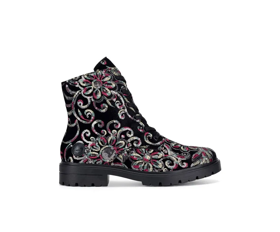 obrazek 1 Rieker Botki Z2841-90 Kolorowy