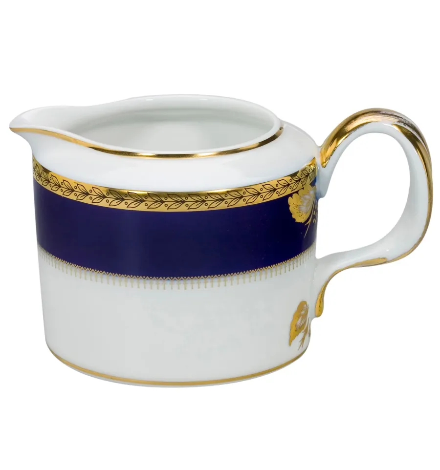 obrazek 1 Porcelanowy dzbanek na mleko Brest ze złotym motywem dekoracyjnym - Vista Alegre