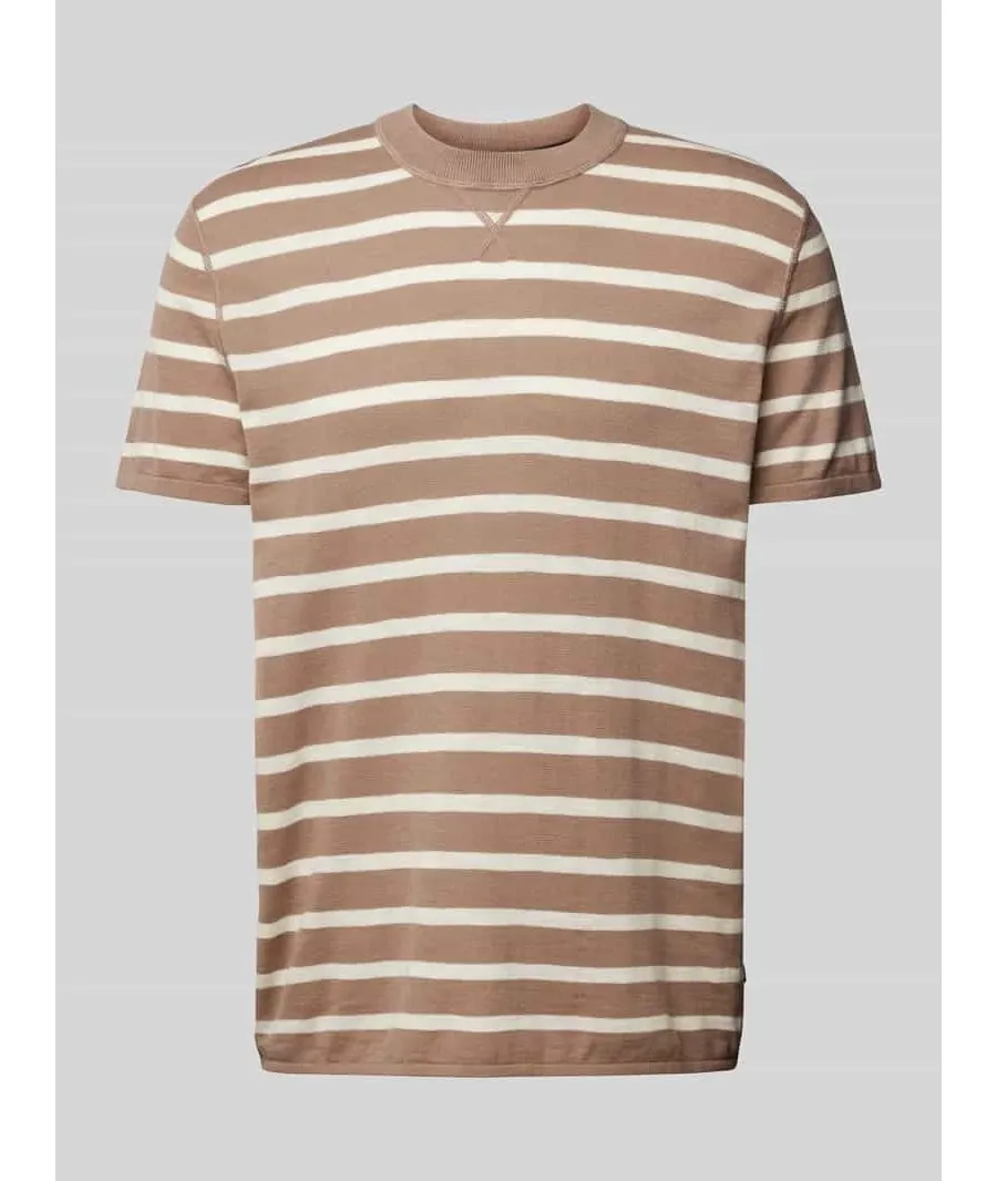 obrazek 1 T-shirt z okrągłym dekoltem model ‘Peer’