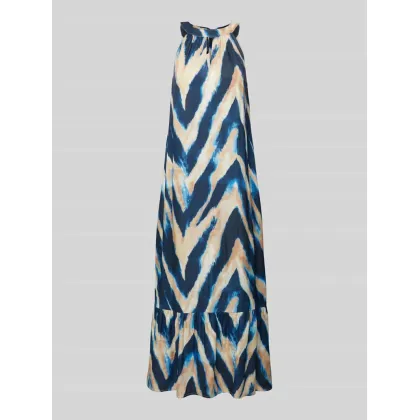 Zdjęcie Długa sukienka z wiązaniem na szyi